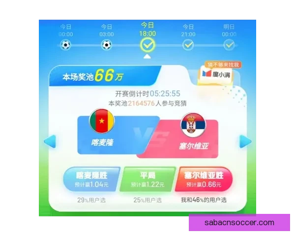 世界杯竞猜游戏大厅全新开启尽享激情赛事实时对战乐趣